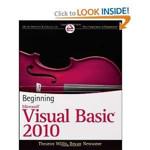  Beginning Visual Basic 2010 (Wrox Programmer to Programmer 