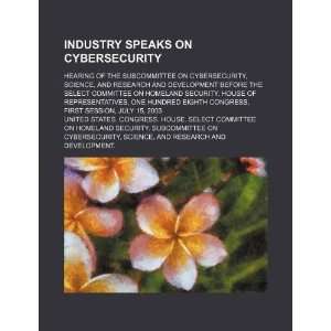  Industry speaks on cybersecurity hearing of the 