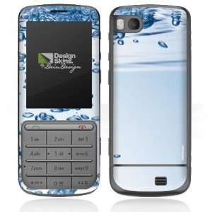   Design Skins for Nokia C3 01   Blue Bubbles Design Folie Electronics