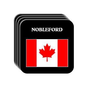  Canada   NOBLEFORD Set of 4 Mini Mousepad Coasters 