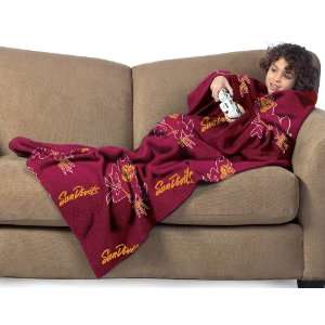  Arizona State Sun Devils Youth Comfy Throw Blanket with 