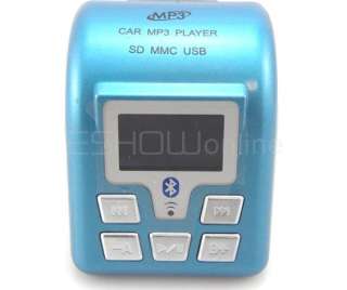 Car MP3 Player Bluetooth FM Transmitter Modulator USB  