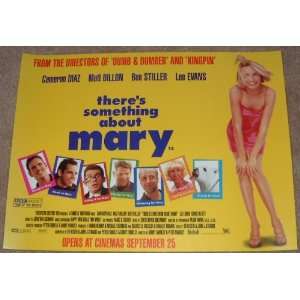 THERES SOMETHING ABOUT MARY British Mini Movie Poster Print   12 x 16 