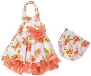  Bonnie Baby Glitter Halter Dress: Bonnie Jean: Clothing