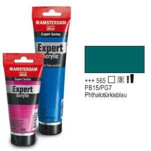  Amsterdam Expert Acrylic   150 ml Tube   Phthalo Turquoise 