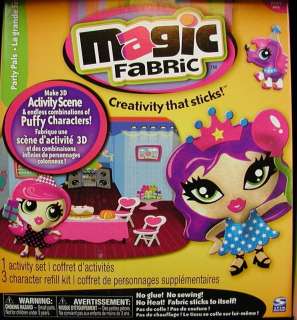 New MAGIC FABRIC Character Refill Kit PARTY PALS  