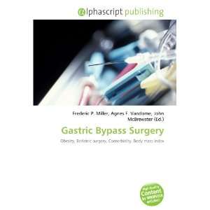  Gastric Bypass Surgery (9786133746060) Books