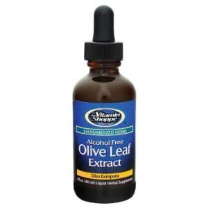 Vitamin Shoppe   Olive Leaf Extract Alcohol Free, 1500 mg, 2 fl oz 