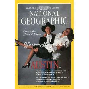  Vintage Magazine Jun 1990 National Geographic Everything 