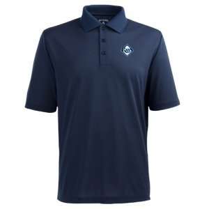   Bay Devil Rays Pique Extra Lite Mens Polo (Navy): Sports & Outdoors
