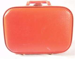  LUGGAGE LITTLE GIRLS GOING TO GRANDMAS RED SUITCASE RETRO  
