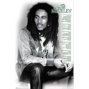  Bob Marley   One Love Lyrics by Unknown 22x34: Kitchen 