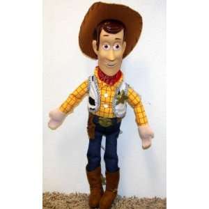   Toy Story and Beyond 9 Plush Bean Bag Talking Woody Cowboy Doll: Toys