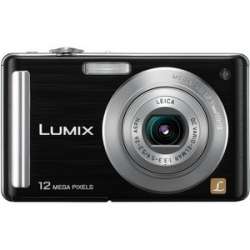   Lumix DMC FS25 Black Point & Shoot Digital Camera  Overstock