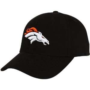 Reebok Denver Broncos Black Brushed Cotton Adjustable Hat 