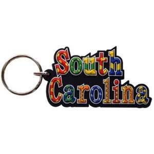 South Carolina Keychain Pvc Festive Case Pack 96 