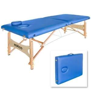  miAco WB001 wood portable massage table.