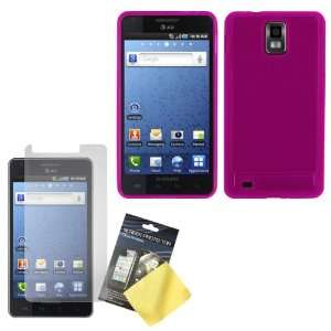  Cbus Wireless Hot Pink Flex Gel Case / Skin / Cover & LCD 