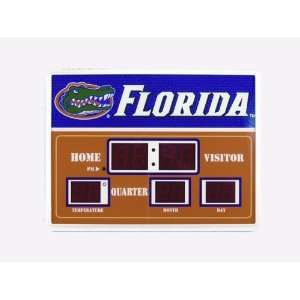  University of Florida Gators Lg Scoreboard Clock Sports 