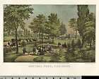 central park new york city 1952 currier ives print returns accepted 