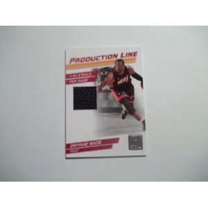 2010/2011 Donruss Production Line Game Used Jersey SP Shortprint #80 