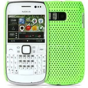  Ecell   GREEN PERFORATED MESH HARD BACK CASE COVER FOR 