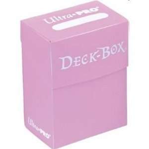    PINK   Ultra Pro Deck Box   Solid Pink (82481) Toys & Games
