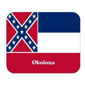  US State Flag   Okolona, Mississippi (MS) Mouse Pad 