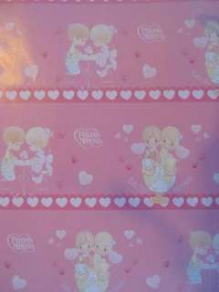 PRECIOUS MOMENTS Party Wrapping Favor Paper Books x5 PK  