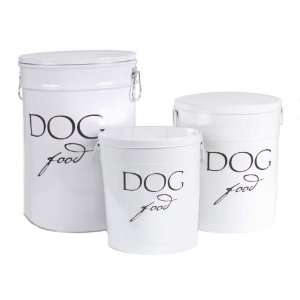  Dog Food Storage   Large 11 gallon/White