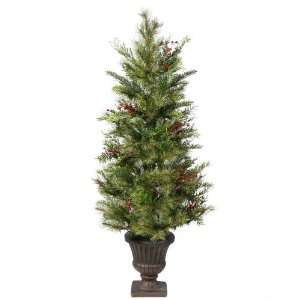    36 Kunesh Berry Mix Pine Potted Christmas Tree