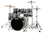 PDP X7 Series Maple Silver to Blac​k Fade Drum Shell Pack