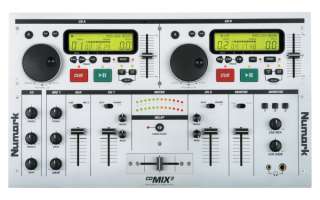 NUMARK CDMIX2 Dual CD Player + DJ Mixer Deck CD MIX 2  