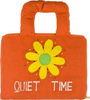 Cloth Activity Quiet Book Preschool Child Toy NEW Orang  