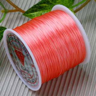 25/color 1/10 Roll Elastic Stretch Thread Cord For Bracelet Jewelry 
