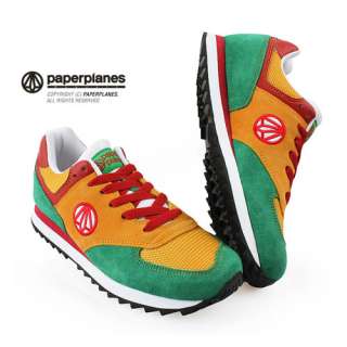 New MENS Paperplanes Running Green shoes ALL SIZE  