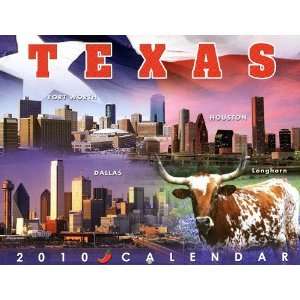 Texas 2010 Wall Calendar