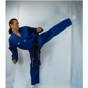  BMA Blue Taekwondo TKD Dry Fit Uniform