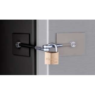 Marinelock Black & Gray Refrigerator Door Lock 