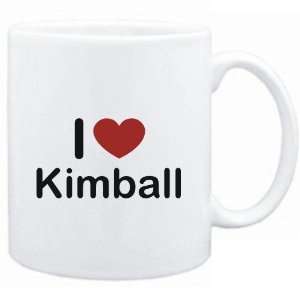  Mug White I LOVE Kimball  Usa Cities