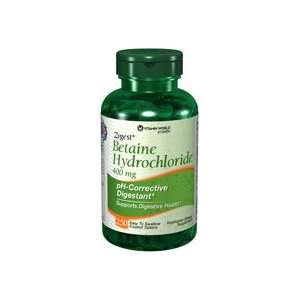  Betaine Hydrochloride 400 mg. 250 Tablets Health 