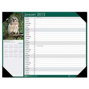   Photographic Monthly Desk Pad Calendar, 18 1/2 x 13, 2012: Electronics