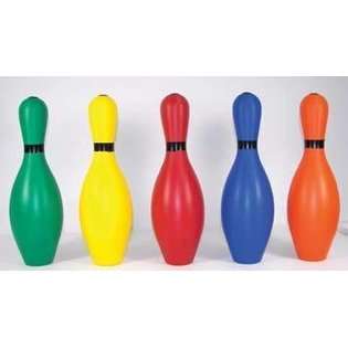 Olympia Sports Colored Bowling Pin Sets Yellow   Sports Bowling 