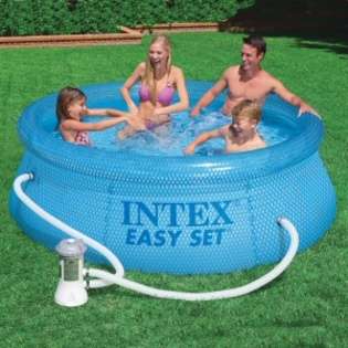 Intex 8 x 30 Clearview Pool with Filter Pump 