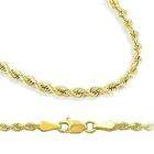   Gold Rope Chain Necklace 2.5mm 24 inches , Approximately 11.5 grams