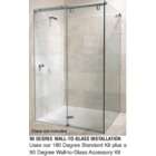 Laurence CRL Polished Chrome Hydroslide 90 Degree Wall to Glass 