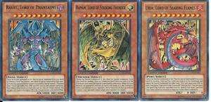 Sacred Beast Complete Set of 3 LC02 Unl. Legendary Collection 2 