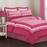 Lush Decor Starlet Juvy 3pc Twin Comforter Set Pink 