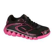   Youth Girls Flash Lightweight Athletic Shoe   Black/Pink 