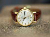 Vintage Omega Geneve Ladies Automatic Watch Gold case Authentic #443K1 